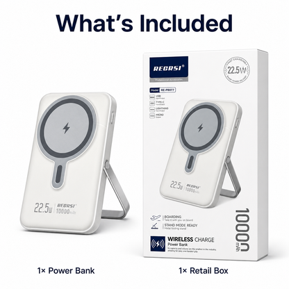 RECRSI Magnetic Power Bank 10000Mah